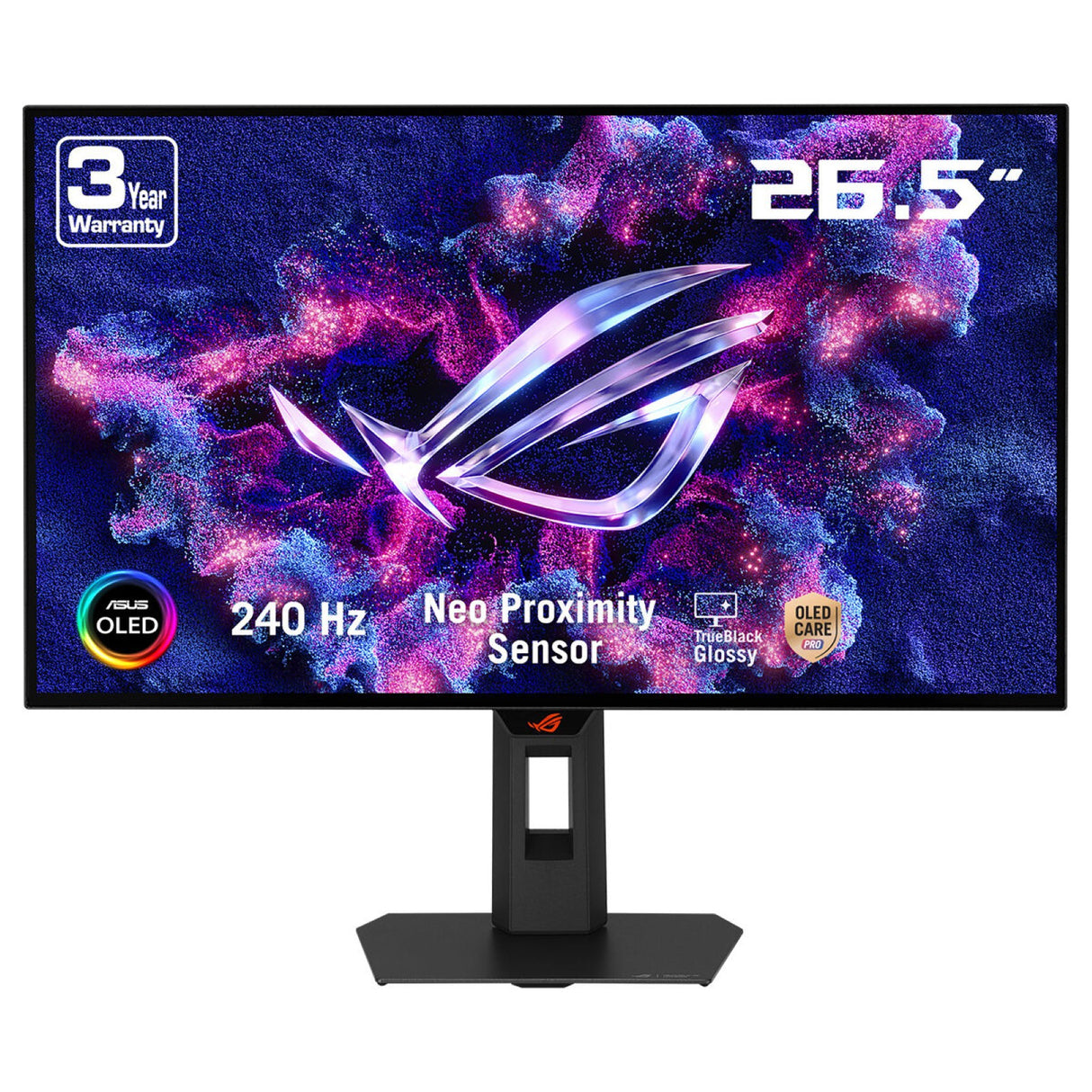 ASUS ROG Strix OLED XG27AQDMGR computer monitor 67.3 cm (26.5") 2560 x 1440 pixels Quad HD Black
