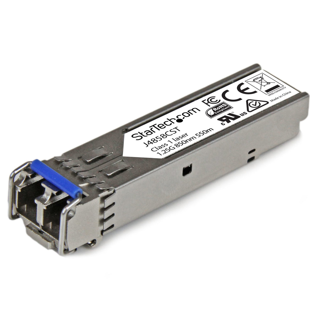 StarTech.com HPE J4858C Compatible SFP Module - 1000BASE-SX - 1GbE Multi Mode Fiber Optic Transceiver - 1GE Gigabit Ethernet SFP - LC 550m - 850nm - DDM HPE 1400, 1700, 1820