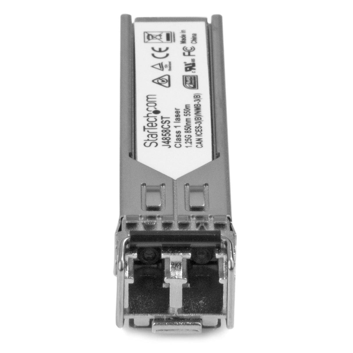 StarTech.com 10 pack HPE J4858C Compatible SFP Module - 1000BASE-SX - 1GbE Multi Mode Fiber Optic Transceiver - 1GE Gigabit Ethernet SFP - LC 550m - 850nm - DDM HPE 1400, 1700, 1820