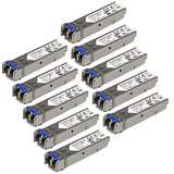 StarTech.com 10 pack HPE J4859C Compatible SFP Module - 1000BASE-LX - 1GbE Single Mode /Multi Mode Fiber Optic Transceiver - 1GE Gigabit Ethernet SFP - LC 10km - 1310nm - DDM HPE 1400, 1700, 1820