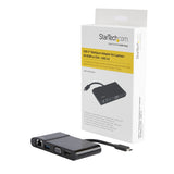 StarTech.com USB-C Multiport Adapter - USB-C Travel Dock with 4K HDMI or 1080p VGA, Gigabit Ethernet, 5Gbps USB-A 3.0 - Discontinued, Limited Stock, & Replaced by DKT31CHVL