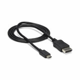 StarTech.com 3.3ft (1m) USB C to DisplayPort 1.2 Cable 4K 60Hz - USB-C to DisplayPort Adapter Cable - HBR2 - USB Type-C DP Alt Mode to DP Monitor Video Cable - Works with Thunderbolt - Black