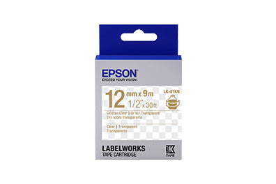Epson LabelWorks Clear LK self-adhesive label Blue, Grey, White