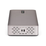 StarTech.com Triple-Monitor USB4 Docking Station, 4K 60Hz HDMI or DisplayPort, 100W Laptop Charging, 2.5GbE, USB-C Multi-Monitor Dock, Driverless