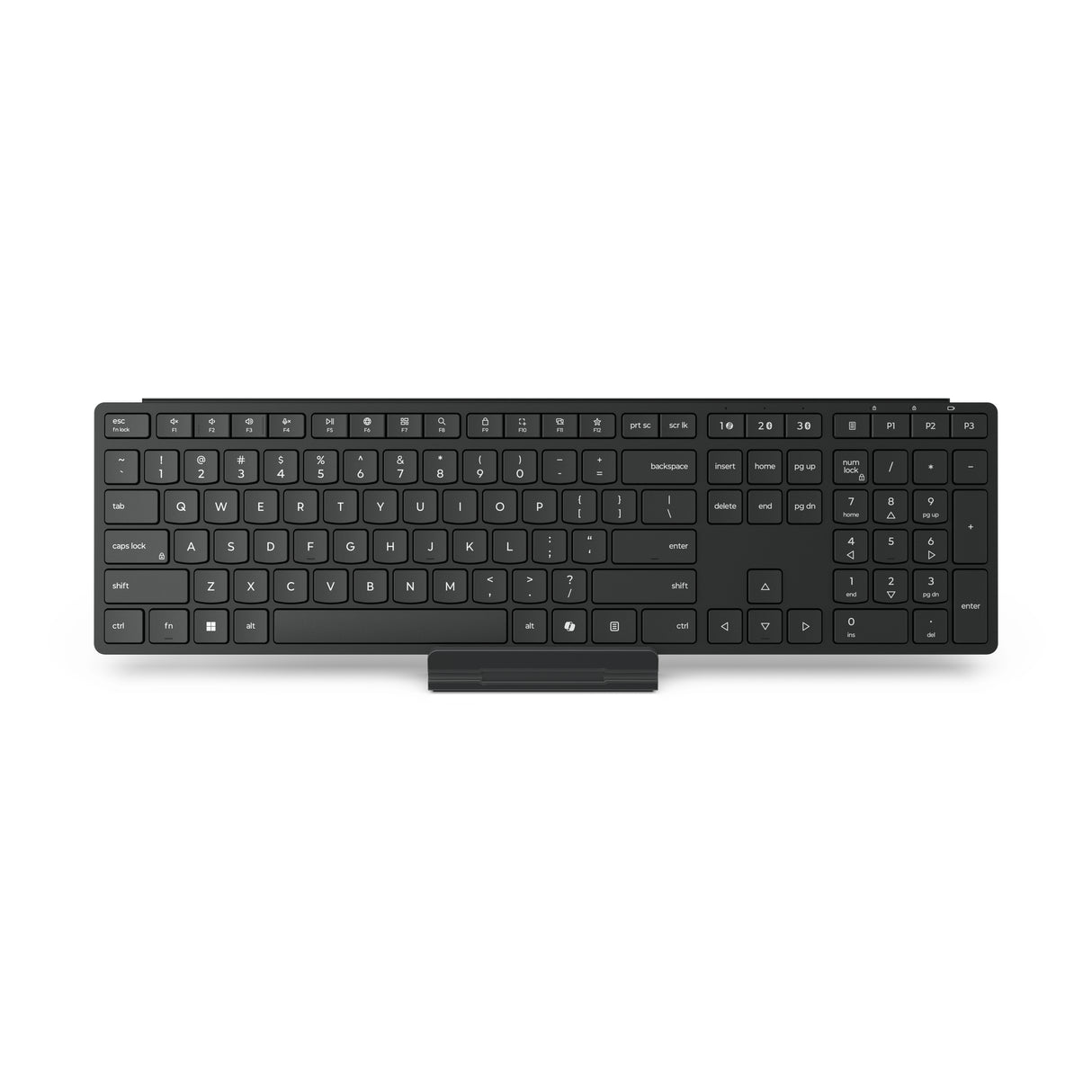 Lenovo Wireless Multi-Mode Pro 6000 keyboard Home/Office RF Wireless + Bluetooth QWERTY US English Black