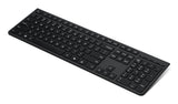Lenovo 4Y41R64516 keyboard Home/Office RF Wireless + Bluetooth French, Canadian Grey
