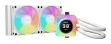 be quiet! Light Loop IO LCD 240 mm White