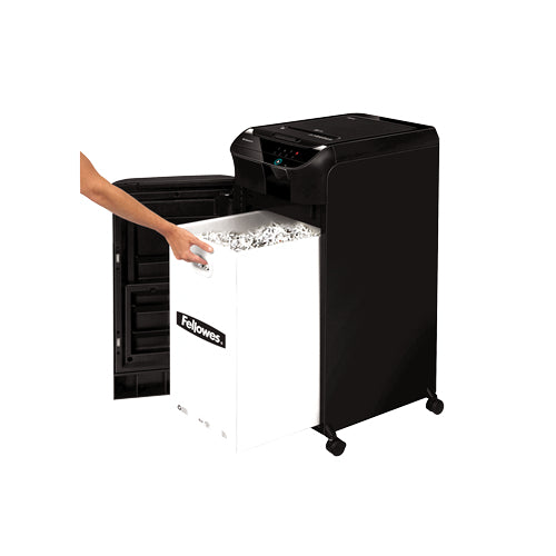 Fellowes 550C paper shredder Micro-cut shredding 22.8 cm Black