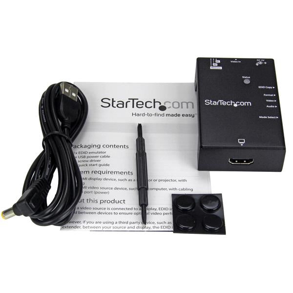 StarTech.com EDID Emulator for HDMI Displays - 1080p - TAA