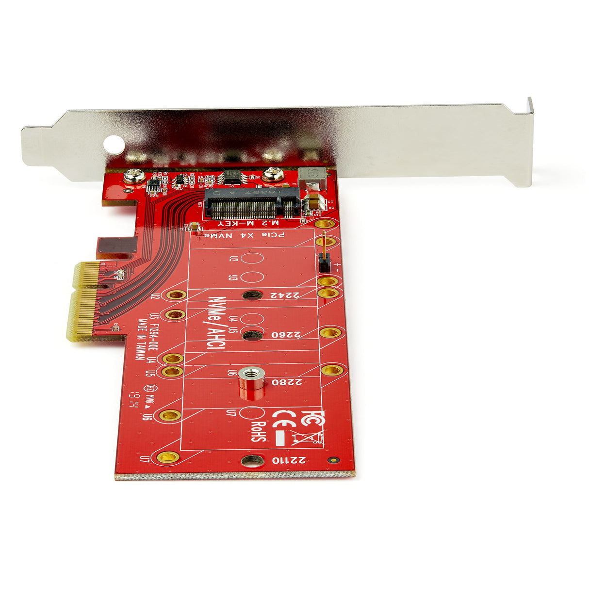 StarTech.com x4 PCI Express 3.0 to M.2 PCIe NVMe SSD Adapter - TAA