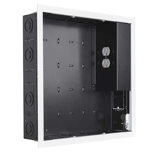 Chief Proximity® In-wall Storage Box with 2 Receptacle Filter & Surge-PAC526FWP2