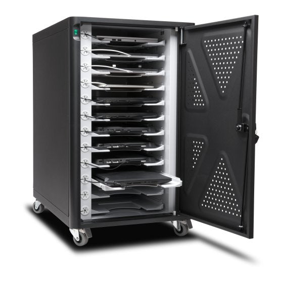 Kensington K64415NA portable device management cart/cabinet Portable device management cabinet Black