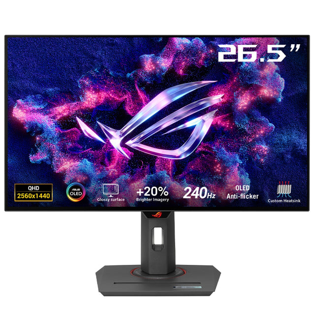 ASUS ROG Strix OLED XG27AQDMG computer monitor 67.3 cm (26.5") 2560 x 1440 pixels Quad HD Black