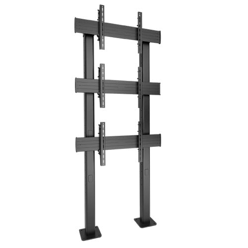 Chief Fusion® 1 X 3 Micro-Adjustable Large Bolt-Down Freestanding Video Wall