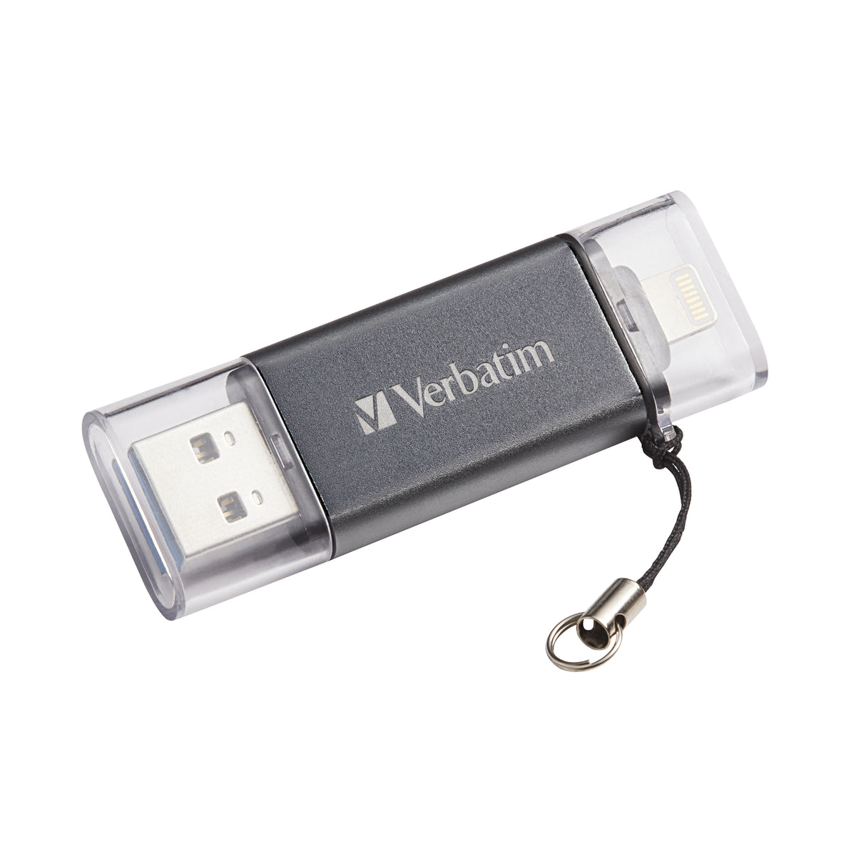 Verbatim iStore 'n' Go USB flash drive 64 GB USB Type-A / Lightning 3.2 Gen 1 (3.1 Gen 1) Grey