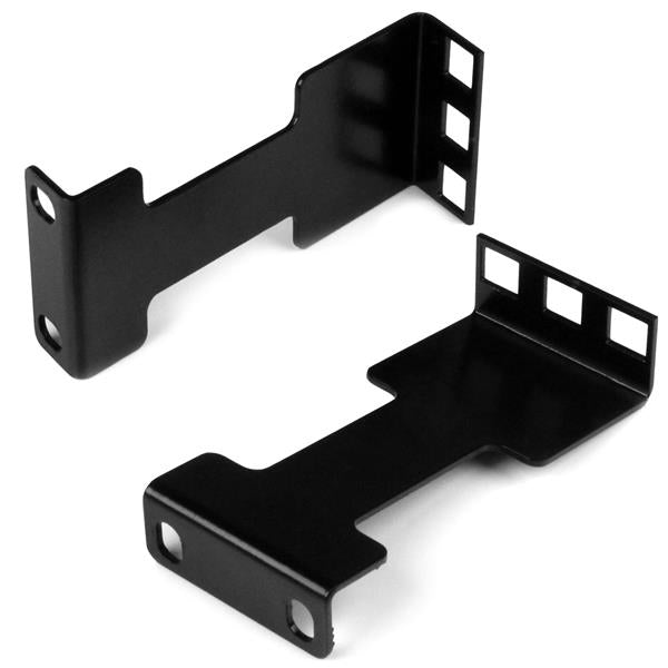 StarTech.com Server Rack Depth Extender - 1U - 4in / 10 cm - TAA Compliant - Recessed Rack Adapter - Rack Mount Adapter Kit - Network Rack Extender