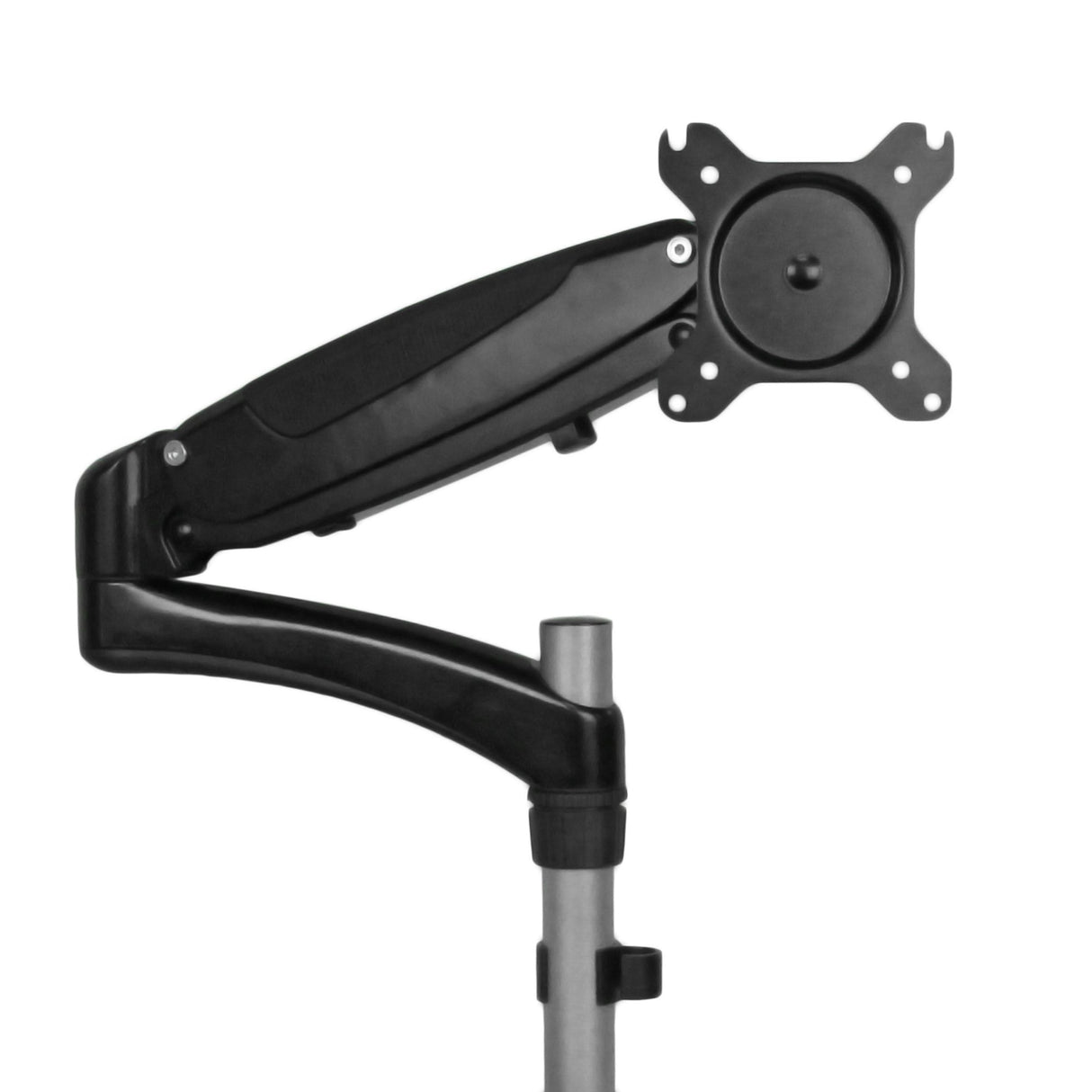 StarTech.com Desk-Mount Monitor Arm with Laptop Stand - Full Motion - Articulating - For up to 27" (17.6lb/8kg) Displays