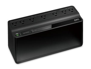 APC BE600M1 uninterruptible power supply (UPS) Standby (Offline) 0.6 kVA 330 W 7 AC outlet(s)