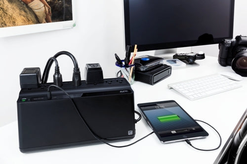 APC BE600M1 uninterruptible power supply (UPS) Standby (Offline) 0.6 kVA 330 W 7 AC outlet(s)