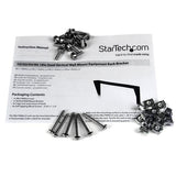 StarTech.com 4U 19in Steel Vertical Wall Mount Equipment Rack Bracket - TAA