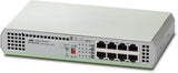 Allied Telesis GS910/8 Unmanaged Gigabit Ethernet (10/100/1000) Grey