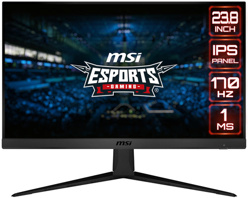 MSI G2412V computer monitor 60.5 cm (23.8") 1920 x 1080 pixels Full HD Black