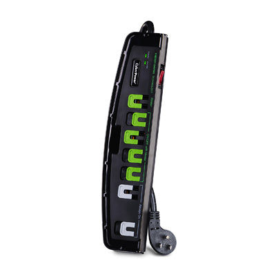 CyberPower P705G surge protector Black 7 AC outlet(s) 125 V 1.5 m