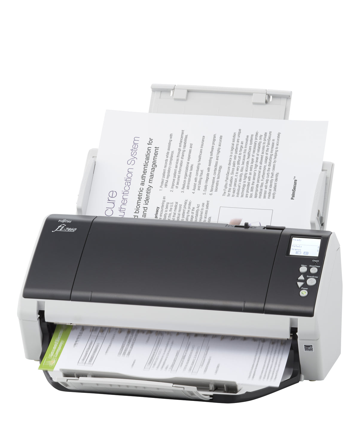 Fujitsu fi-7460 ADF scanner 600 x 600 DPI Grey, White