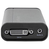 StarTech.com USB 3.0 Capture Device for High-Performance DVI Video - 1080p 60fps - Aluminum - TAA