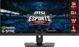 MSI Optix MPG341QR computer monitor 86.4 cm (34") 3440 x 1440 pixels UltraWide Quad HD LCD Black