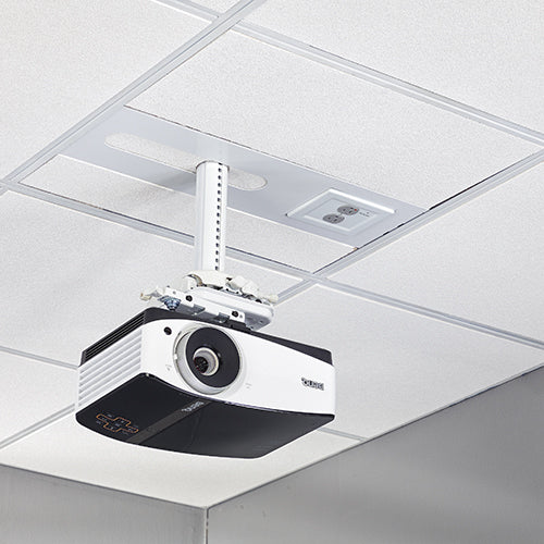 Chief Suspended Ceiling Projector System with 2-Gang Filter & Surge - SYSAUWP2
