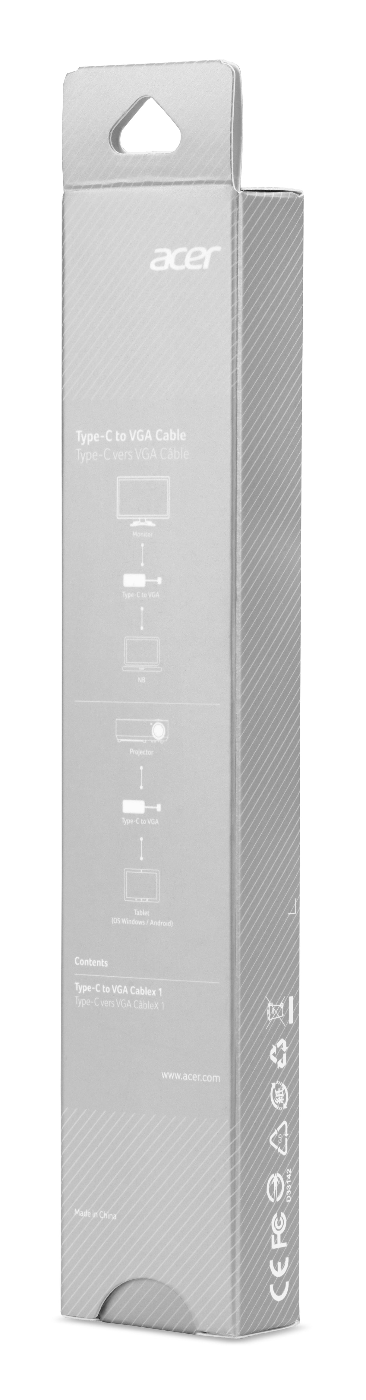 Acer NP.CAB1A.011 USB graphics adapter Black