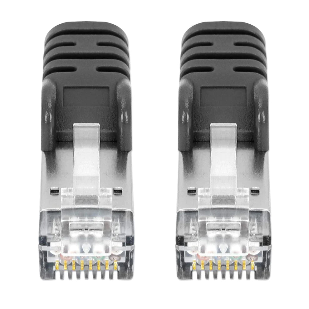Intellinet IEC-C8AS-BK-25 networking cable Black 7.5 m Cat8.1 S/FTP (S-STP)