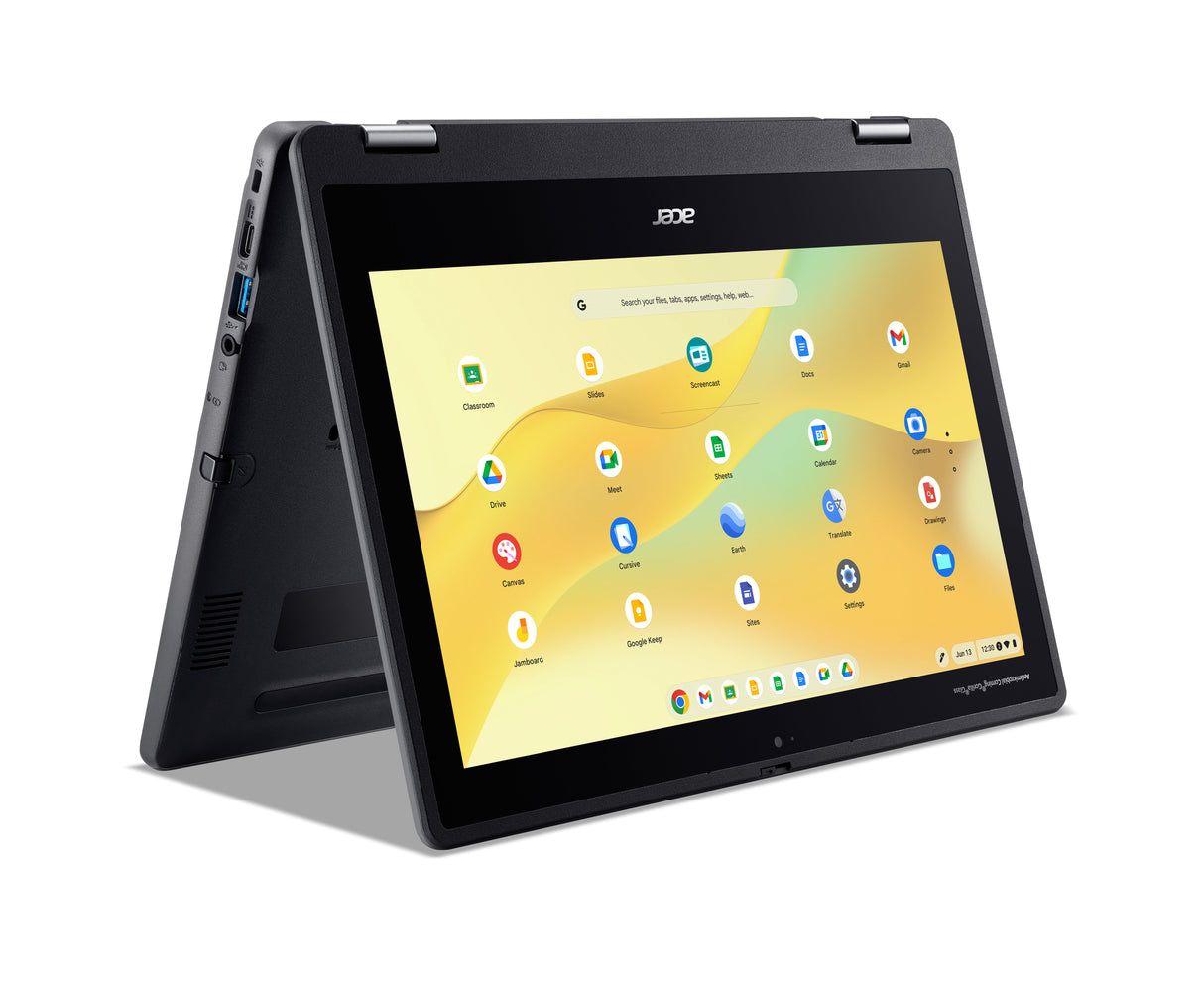 Acer Chromebook R757T-C9VH Intel® N N150 Hybrid (2-in-1) 29.5 cm (11.6") Touchscreen HD 8 GB LPDDR5x-SDRAM 64 GB Flash Wi-Fi 7 (802.11be) ChromeOS Black