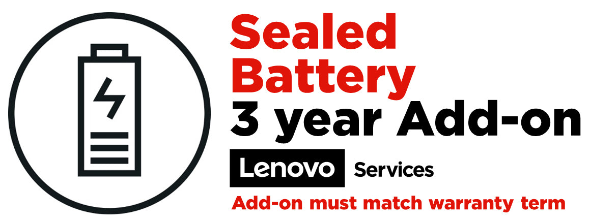 Lenovo 3Y Sealed Battery Replacement 3 year(s)