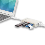j5create JCH471 USB-C™ Gigabit Ethernet & Hub Multi Adapter, Metallic Champagne