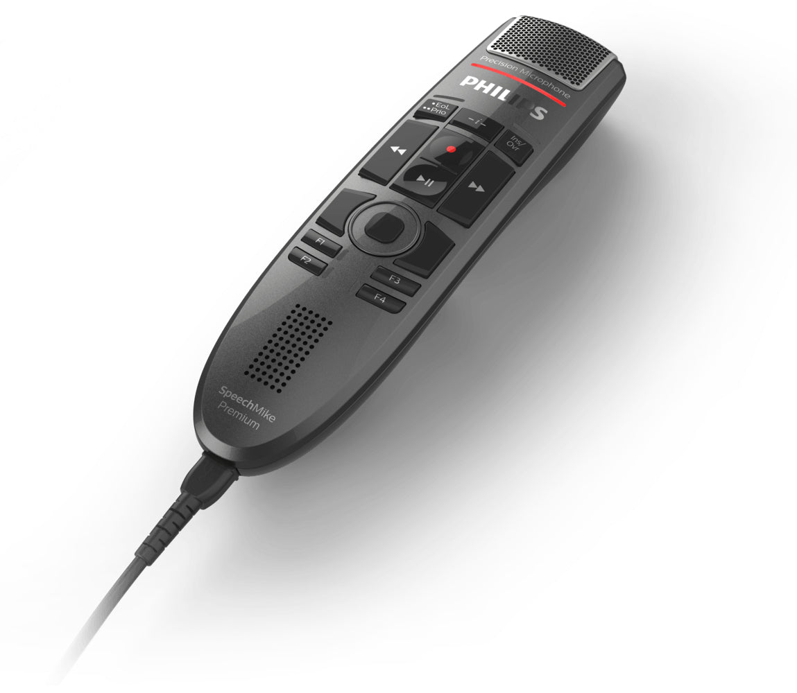 Philips SpeechMike Premium Touch Grey, Metallic