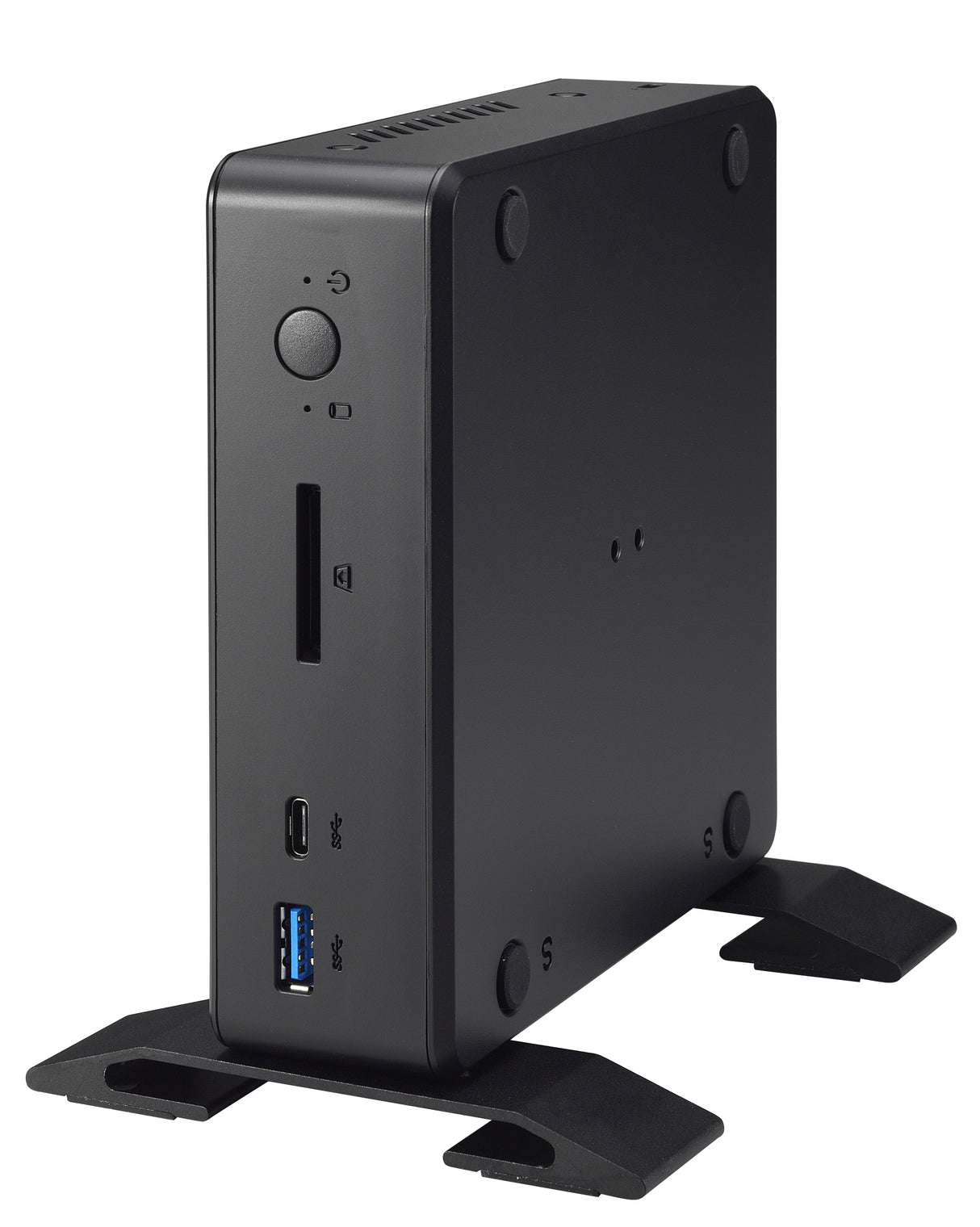 Shuttle Nano PC NC10U5 , Intel i5-8265U, 1x HDMI, 1x DP, 1x 2.5" bay, 1x M.2, 1x LAN, 1x COM, Wifi, 24/7 permanent operation, incl. VESA & Stand