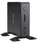 Shuttle Nano PC NC10U7 , Intel i7-8565U, 1x HDMI, 1x DP, 1x 2.5" bay, 1x M.2, 1x LAN, 1x COM, Wifi, 24/7 permanent operation, incl. VESA & Stand