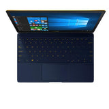 ASUS Zenbook 3 UX390UA-QENT2S-CB laptop Intel® Core™ i5 i5-7200U 31.8 cm (12.5") Full HD 8 GB LPDDR3-SDRAM 512 GB SSD Wi-Fi 5 (802.11ac) Windows 10 Pro Blue, Gold