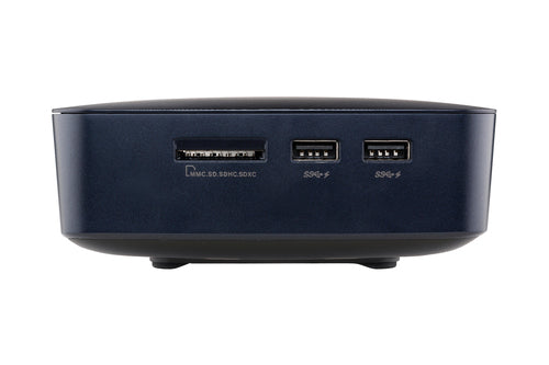 ASUS VivoMini UN65U-M179M PC/workstation barebone 0.88L sized PC Blue i5-7200U BGA 1356 2.5 GHz