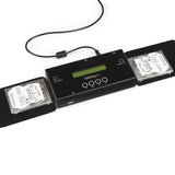 StarTech.com 1:1 Standalone Hard Drive Duplicator and Eraser, SAS and SATA HDD/SSD Cloner/Copier, Hard Disk Duplicator/Sanitizer, Harddrive Wiper, LCD Display, Toolless, No PC Required - TAA Compliant