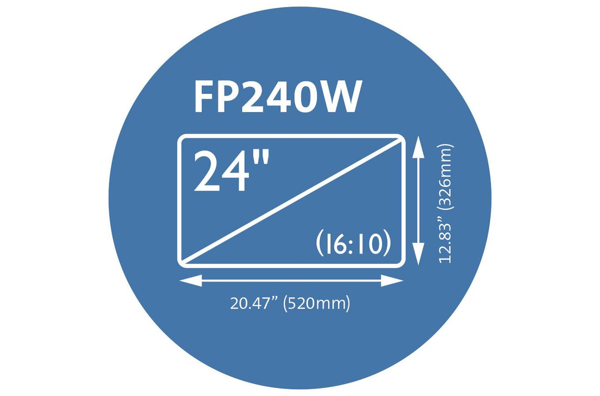 Kensington FP240W Privacy Screen for 24” Widescreen Monitors (16:10)