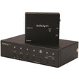 StarTech.com Multi-Input HDBaseT Extender with Built-in Switch - DisplayPort, VGA and HDMI Over CAT5e or CAT6 - Up to 4K - TAA