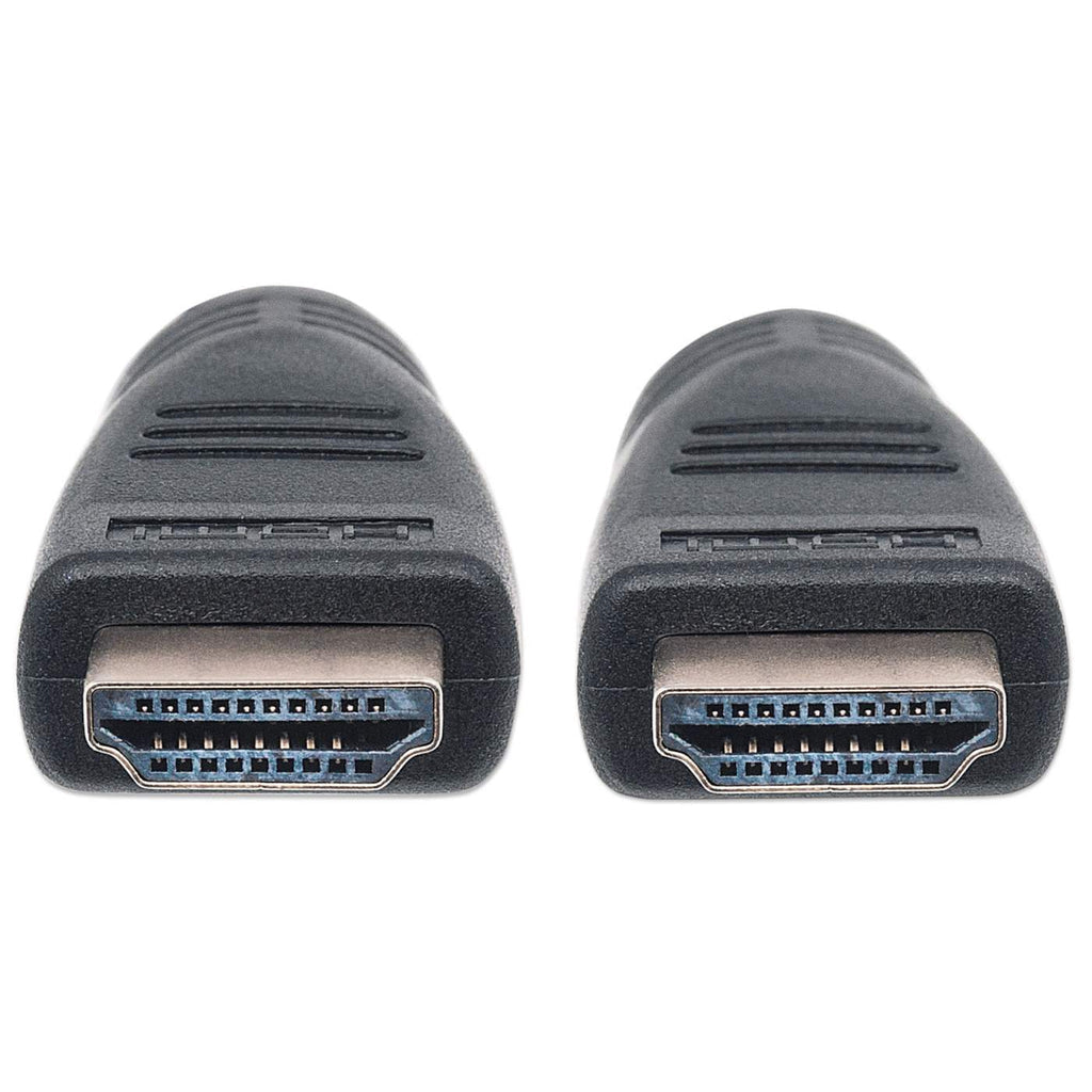 Manhattan HDMI 4K@60Hz Cable with Ethernet - CL3 rated, 10m, Suitable for In-Wall use, For ALL 4K & 1080p/HD uses - when upgrading now or have it ready for when you need it, Male to Male, Black, Ultra HD 4k x 2k, Lifetime Warranty, Premium High Speed