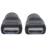 Manhattan HDMI 4K@60Hz Cable with Ethernet - CL3 rated, 10m, Suitable for In-Wall use, For ALL 4K & 1080p/HD uses - when upgrading now or have it ready for when you need it, Male to Male, Black, Ultra HD 4k x 2k, Lifetime Warranty, Premium High Speed