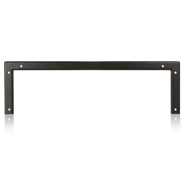 StarTech.com 2U Vertical Wall Mount Patch Panel Bracket - Steel Rack Mount Bracket w/Hardware for 19" Network, Server and Data Equipment - TAA