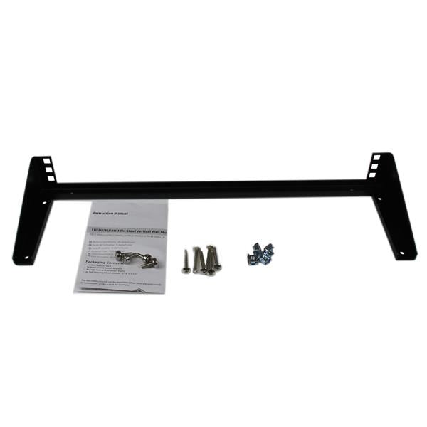 StarTech.com 1U 19in Steel Vertical Wall Mount Equipment Rack Bracket - TAA