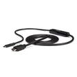 StarTech.com 3ft (1m) USB C to HDMI Cable - 4K 30Hz USB Type-C to HDMI Video Display Converter - USB-C DP Alt Mode to HDMI Monitor Adapter Cord - Thunderbolt Compatible