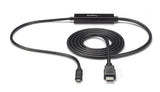 StarTech.com 6ft (2m) USB C to HDMI Cable - 4K 30Hz USB Type-C to HDMI Video Display Converter - USB-C DP Alt Mode to HDMI Monitor Adapter Cord - Thunderbolt Compatible